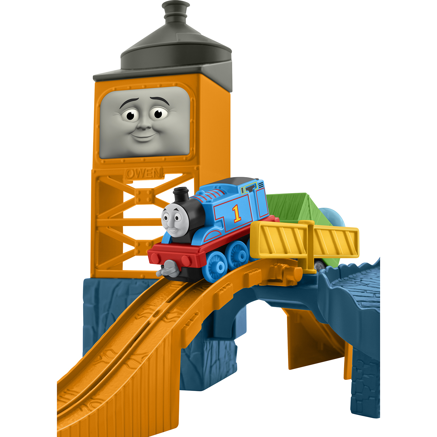 Поезд Thomas and Friends голубой FJP82 - фото 10