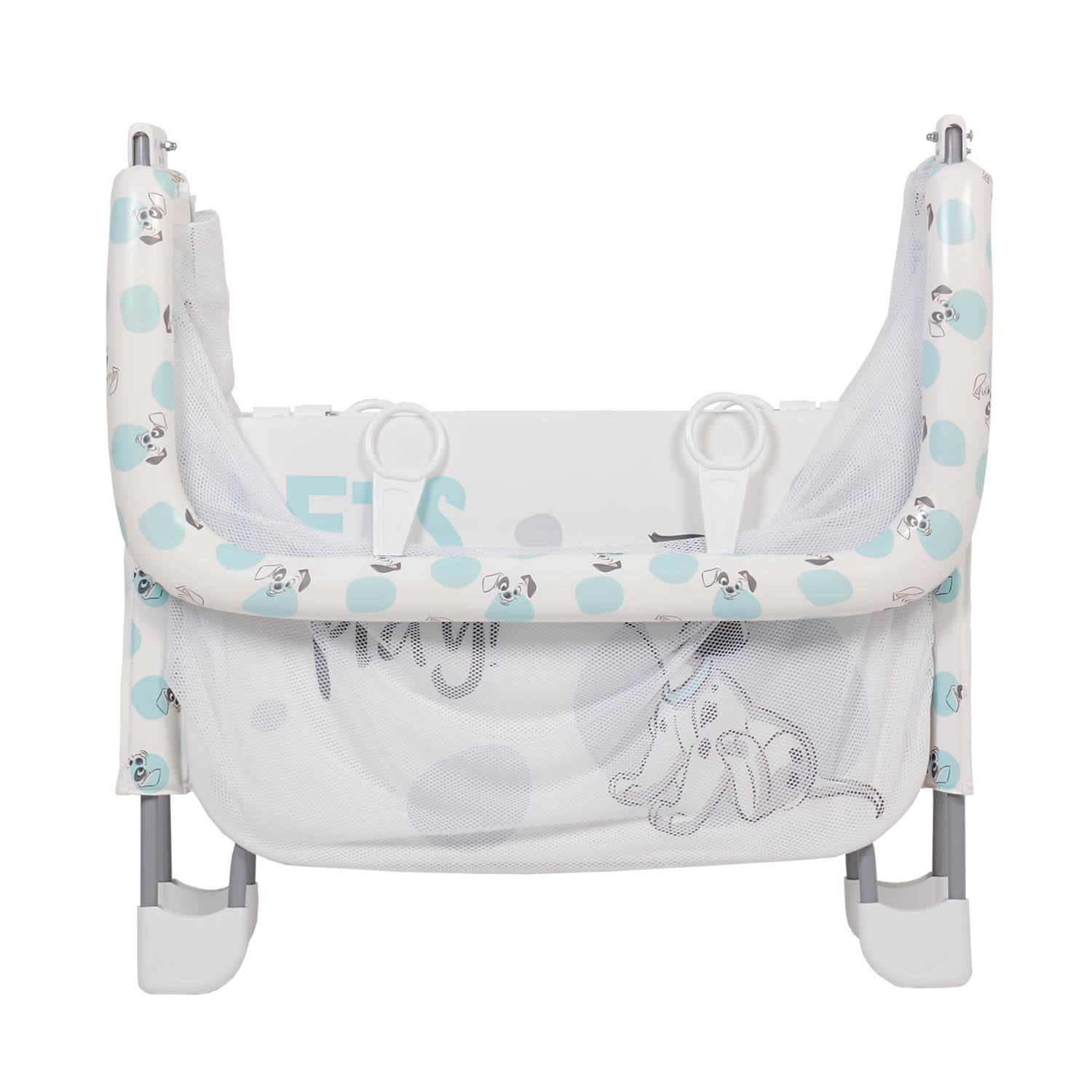 Манеж Polini kids Disney baby Comfort 101 Далматинец Синий 0002254-17 - фото 6