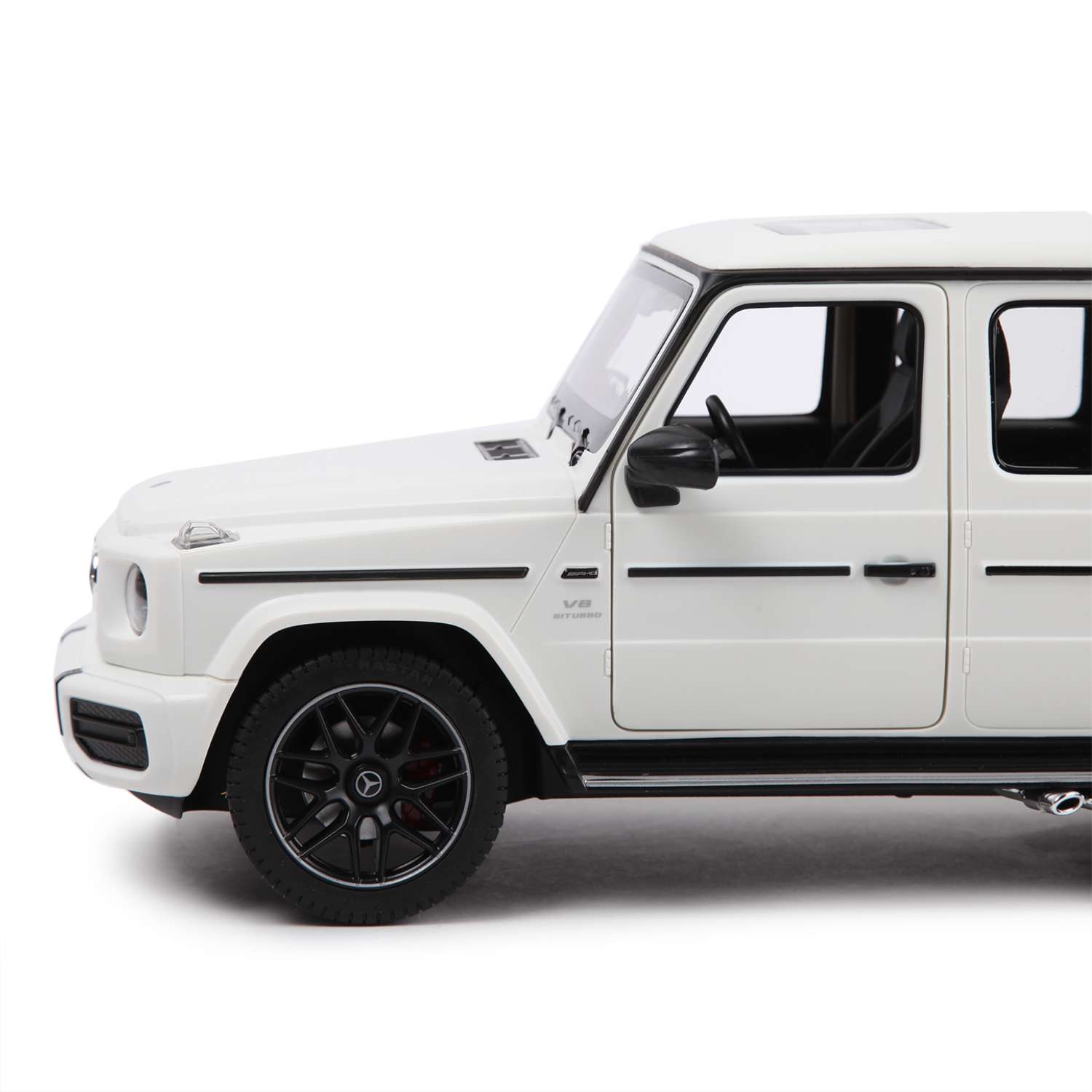 Машина Rastar РУ 1:14 Mercedes-Benz G63 Белая 95700 - фото 6