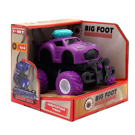 Машинка Funky Toys фрикционная Катапульта Фиолетовая FT97961