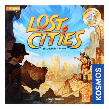 Настольная игра KOSMOS Lost Cities Card Game Затерянные города Карточная игра