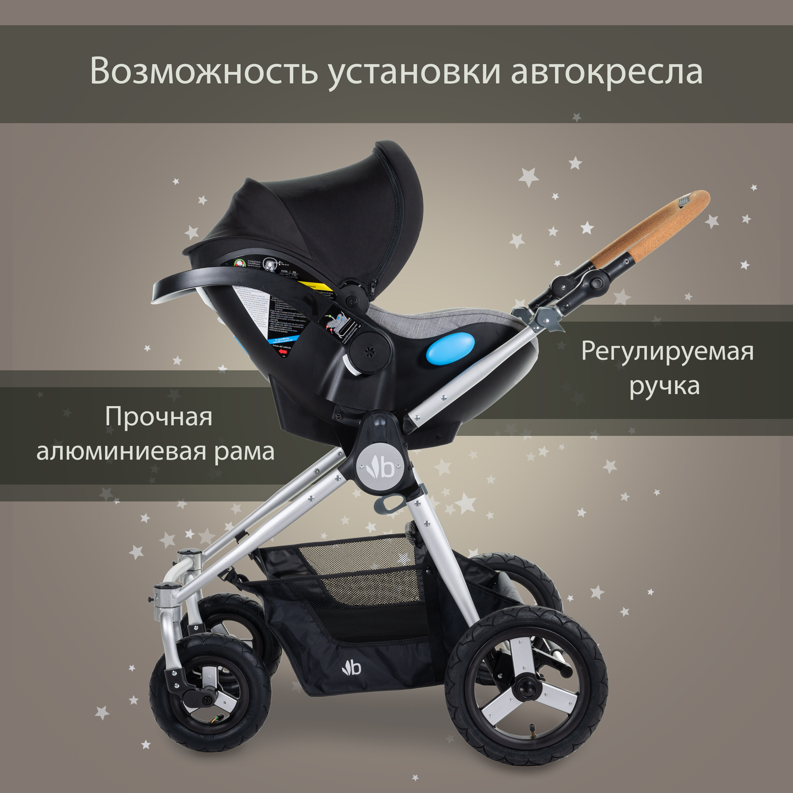 Коляска Bumbleride Era Dusk Premium - фото 11