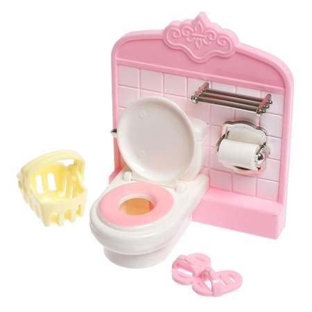 Набор Sima-Land мебели для кукол «Уют-2: туалет»