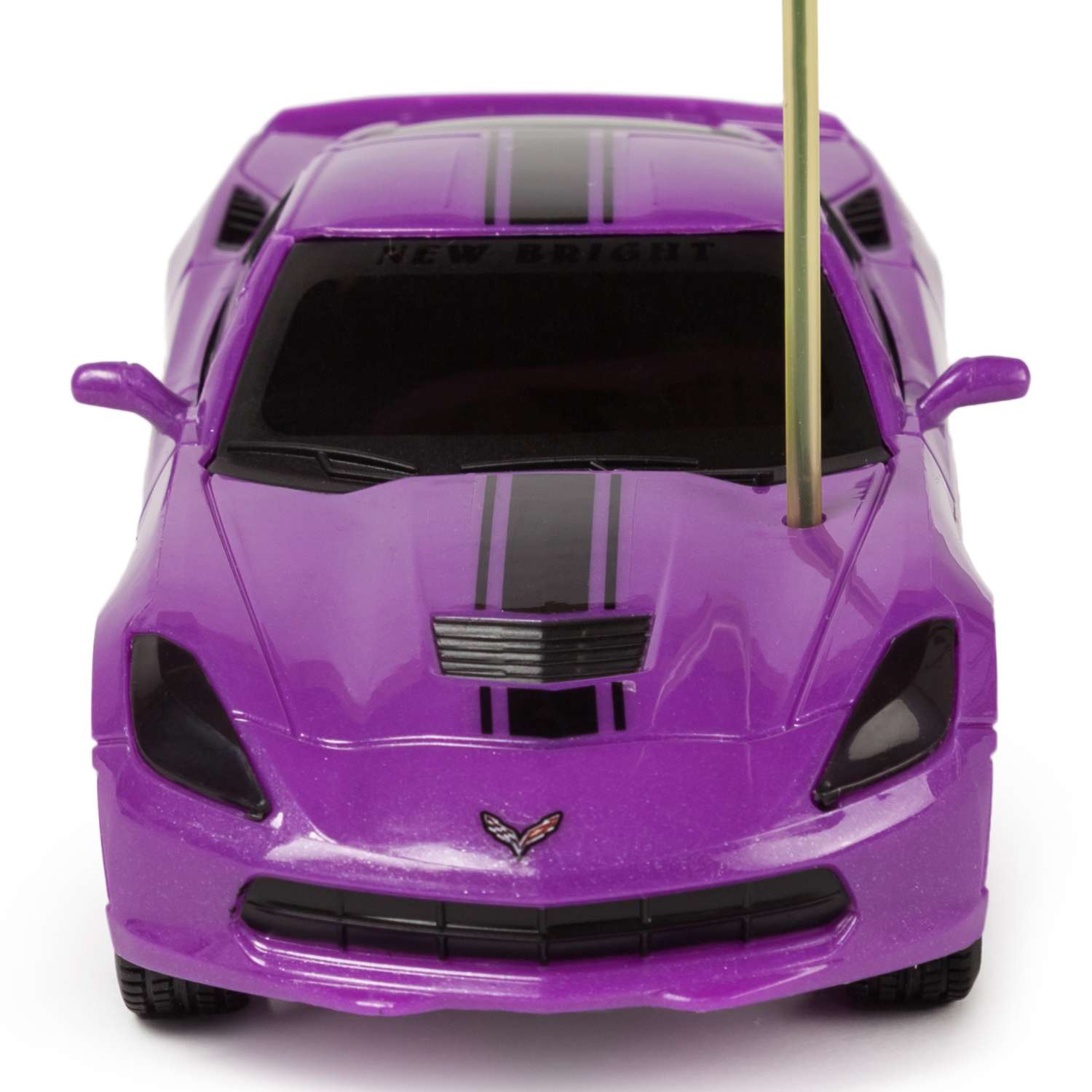 Машинка New Bright РУ 1:24 Corvette Фиолетовый 2423G 2423G - фото 8