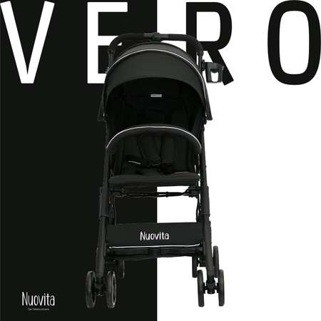 Коляска прогулочная Nuovita Vero Nero