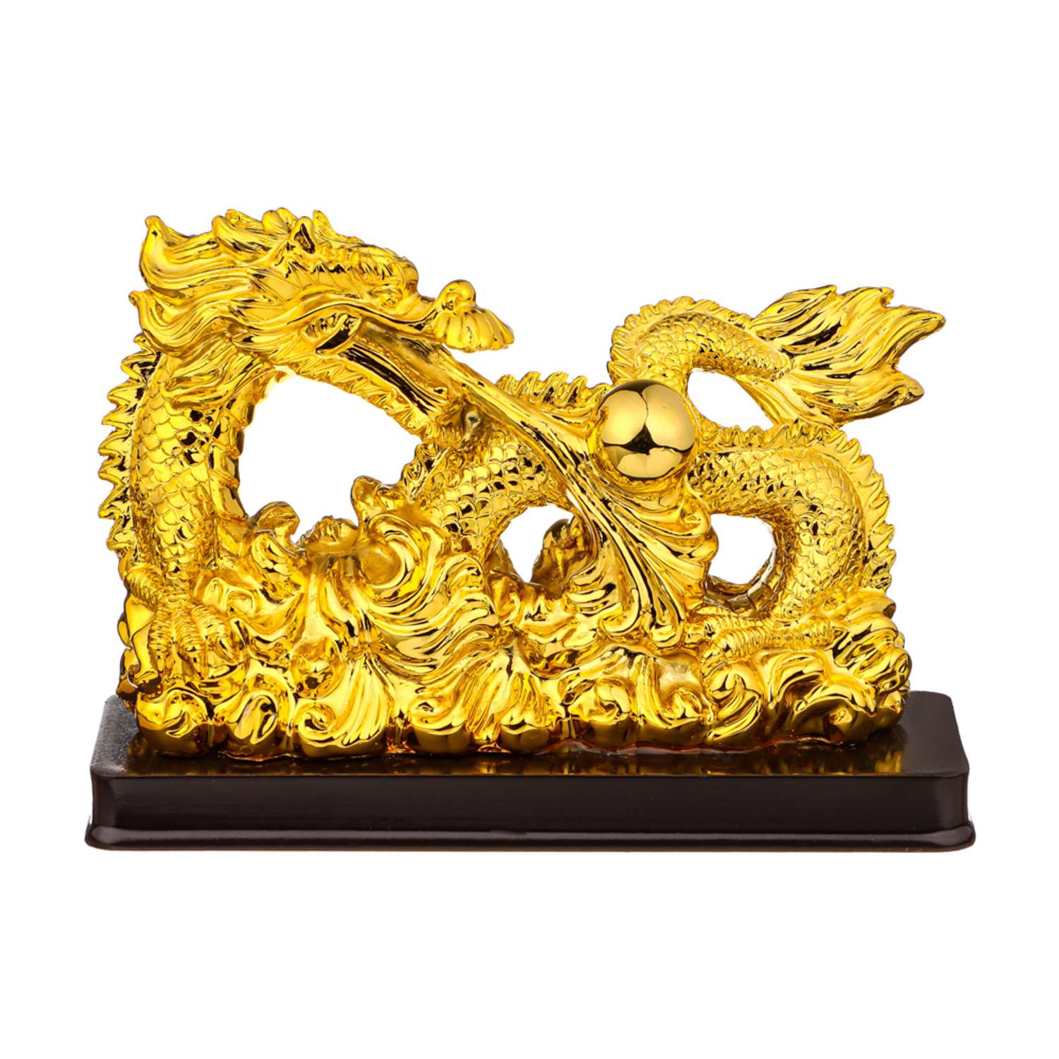 Сувенир Сноубум Китайский дракон на подставке - фото 4