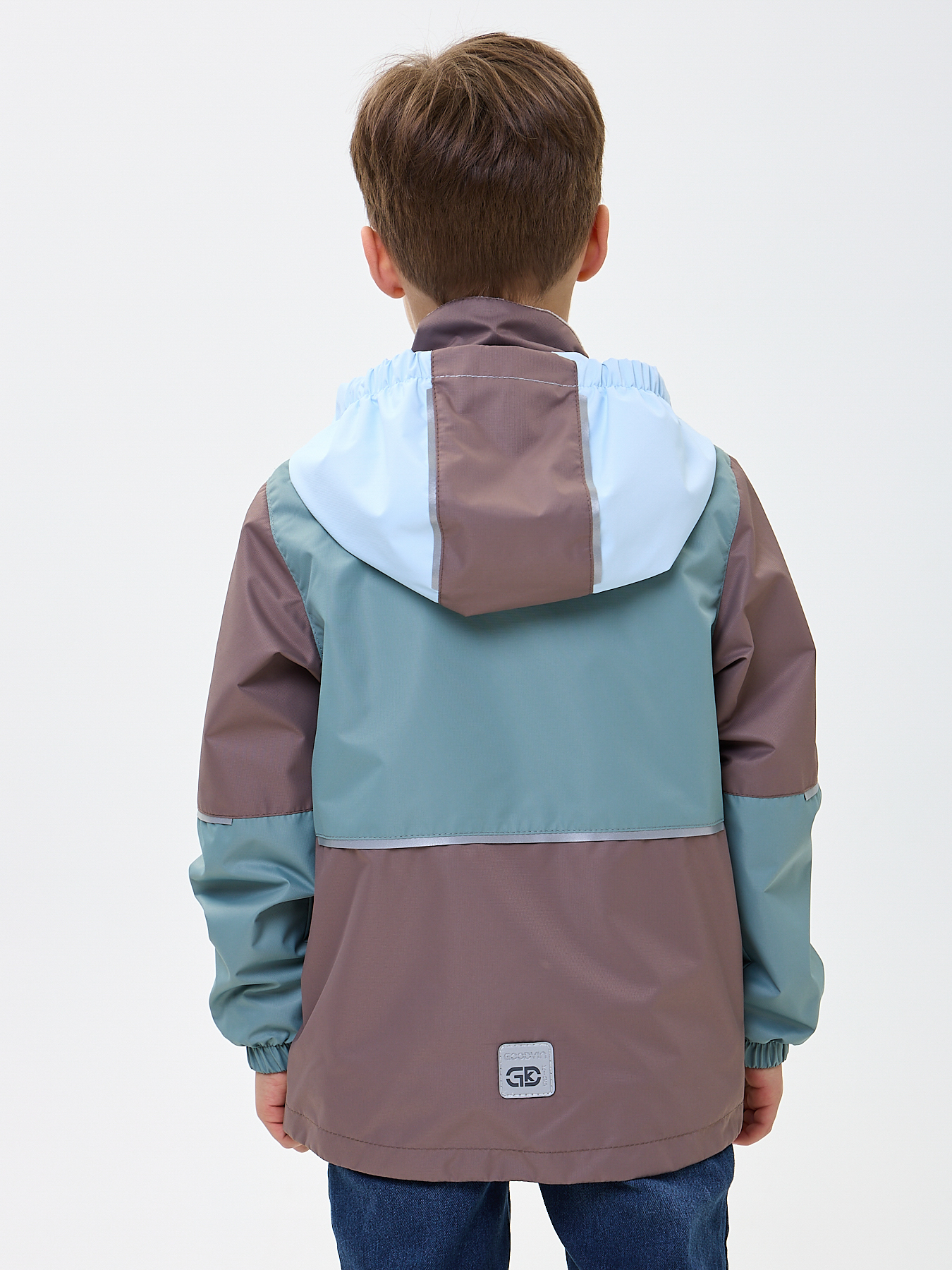Ветровка GooDvinKids В10021-02/голубоймикс - фото 2