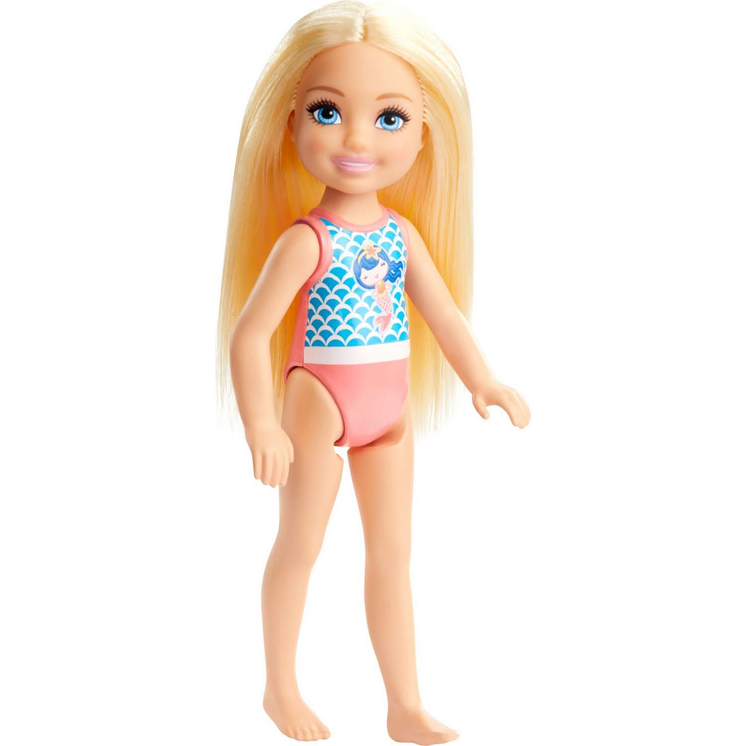 Кукла Barbie Челси в купальнике Блондинка GHV55 GLN73 - фото 1