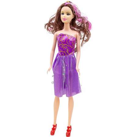 Кукла шарнирная Story Game в праздничном платье 30 см