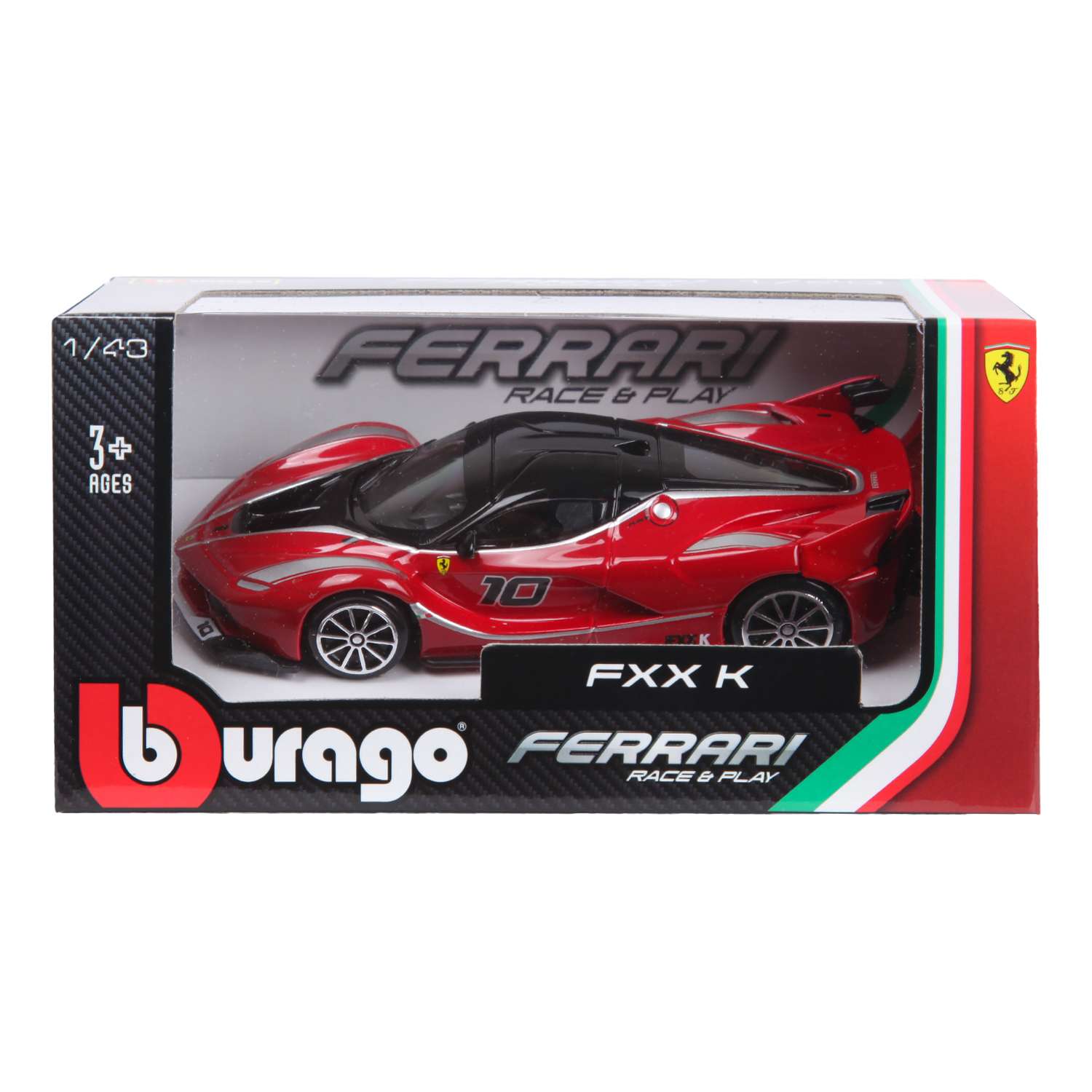 Машина BBurago 1:43 Ferrrari FXX-K 18-36024W 18-36024W - фото 2