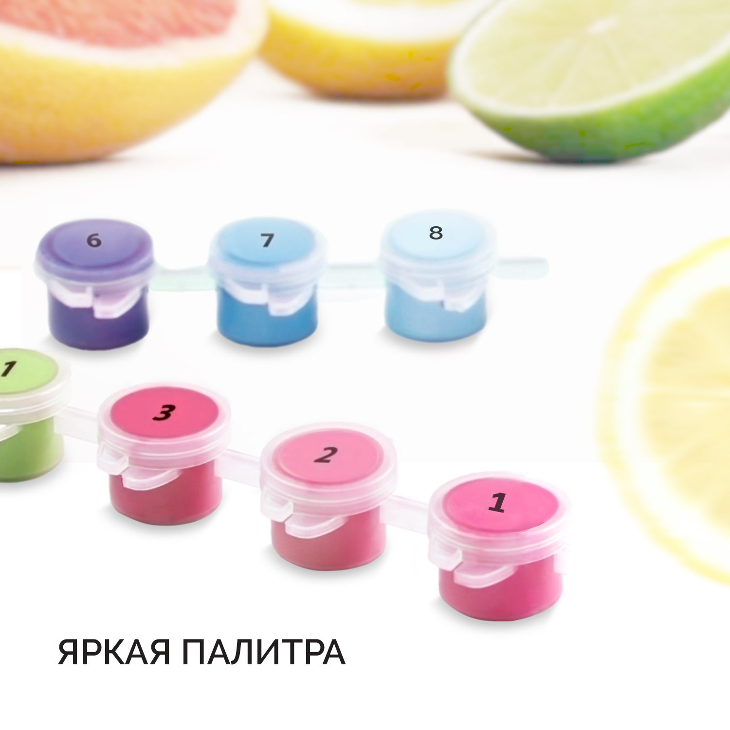 Картина по номерам LORI(колорит) Девушка в красной шляпке - фото 5
