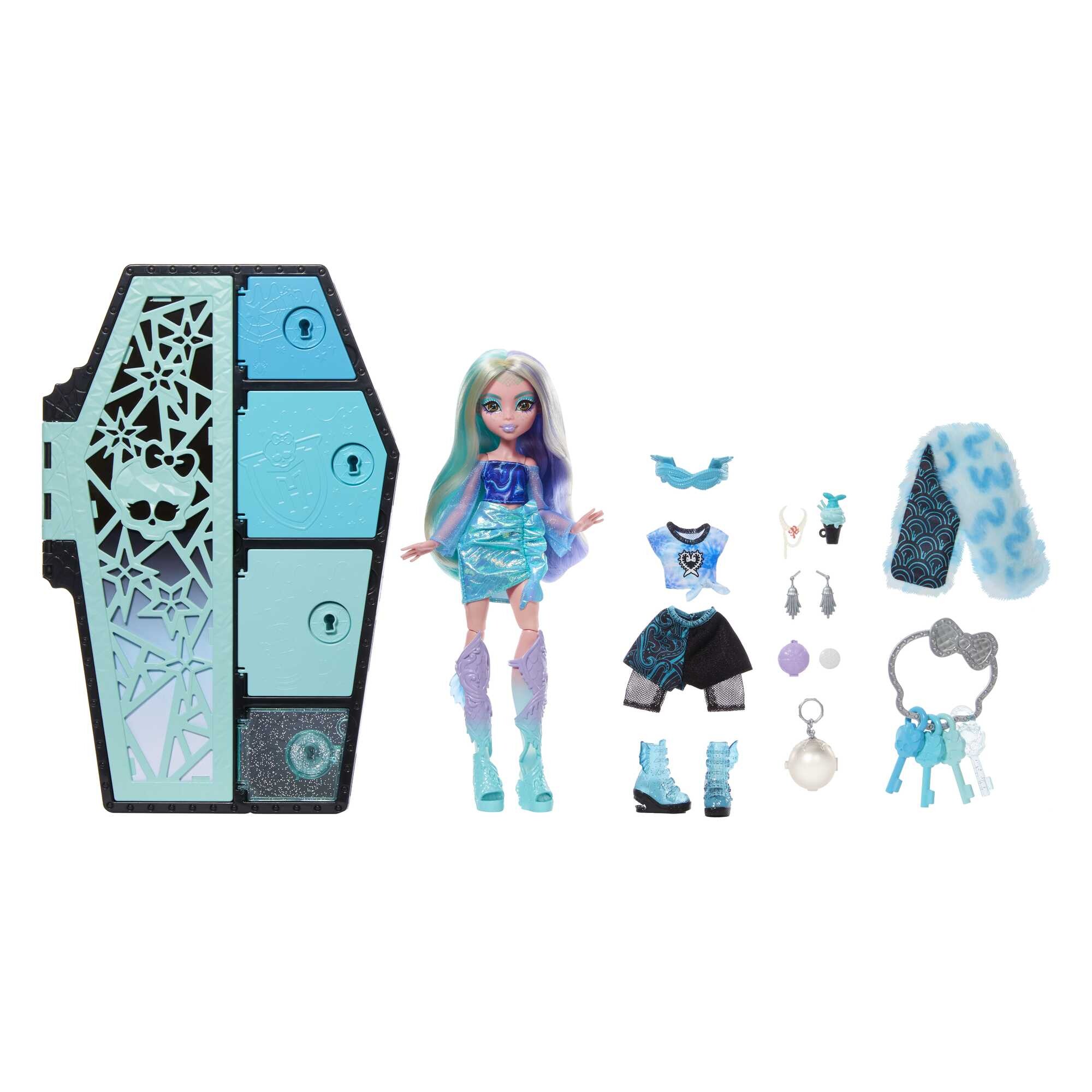 Кукла Monster High Skulltimate Secrets Series 2 Lagoona HNF77 купить по  цене 4999 ₽ в интернет-магазине Детский мир