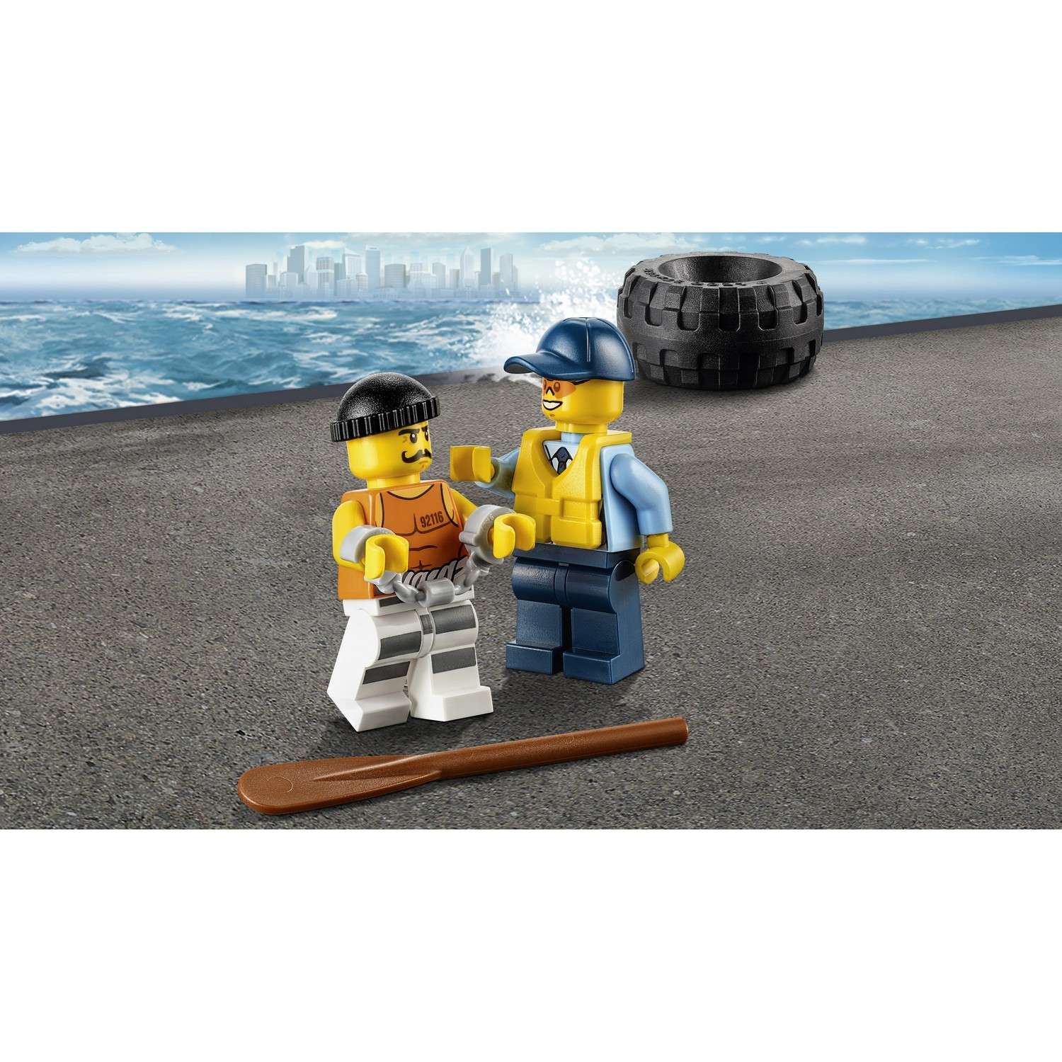 Конструктор LEGO City Police Побег в шине (60126) - фото 7
