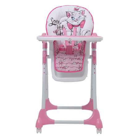 Стульчик для кормления Polini kids Disney baby 470 Кошка Мари Розовый