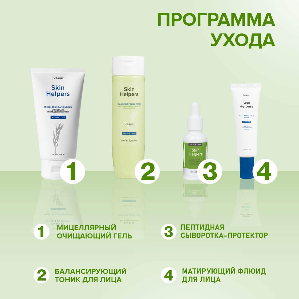 Мицеллярный гель Skin Helpers для снятия макияжа 150 мл - фото 7