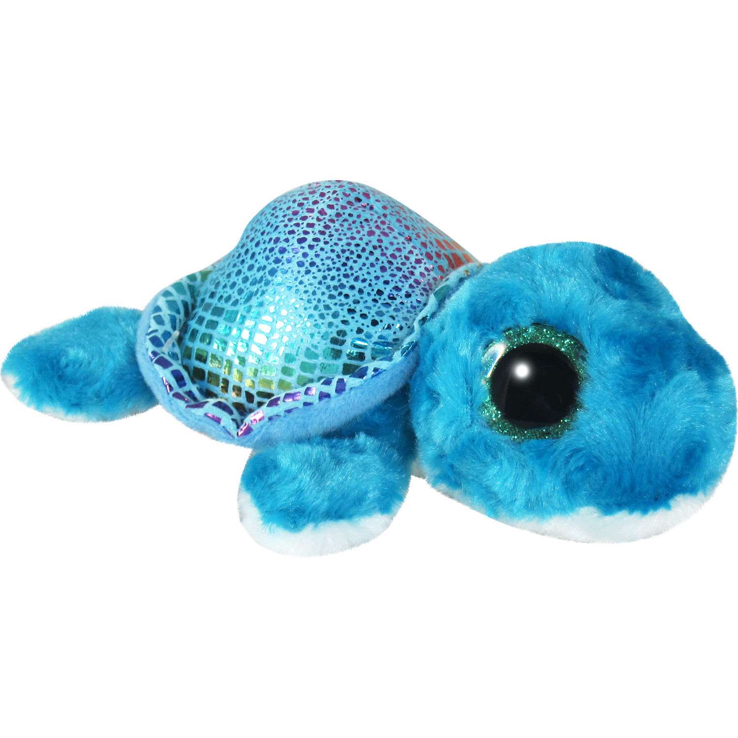 Мягкая игрушка Aurora YOOHOO Голубая черепаха с блестящими элементами - фото 1