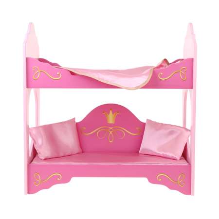 Кроватка Mary Poppins люлька двухэтажная мебель для кукол куклы пупса . Принцесса