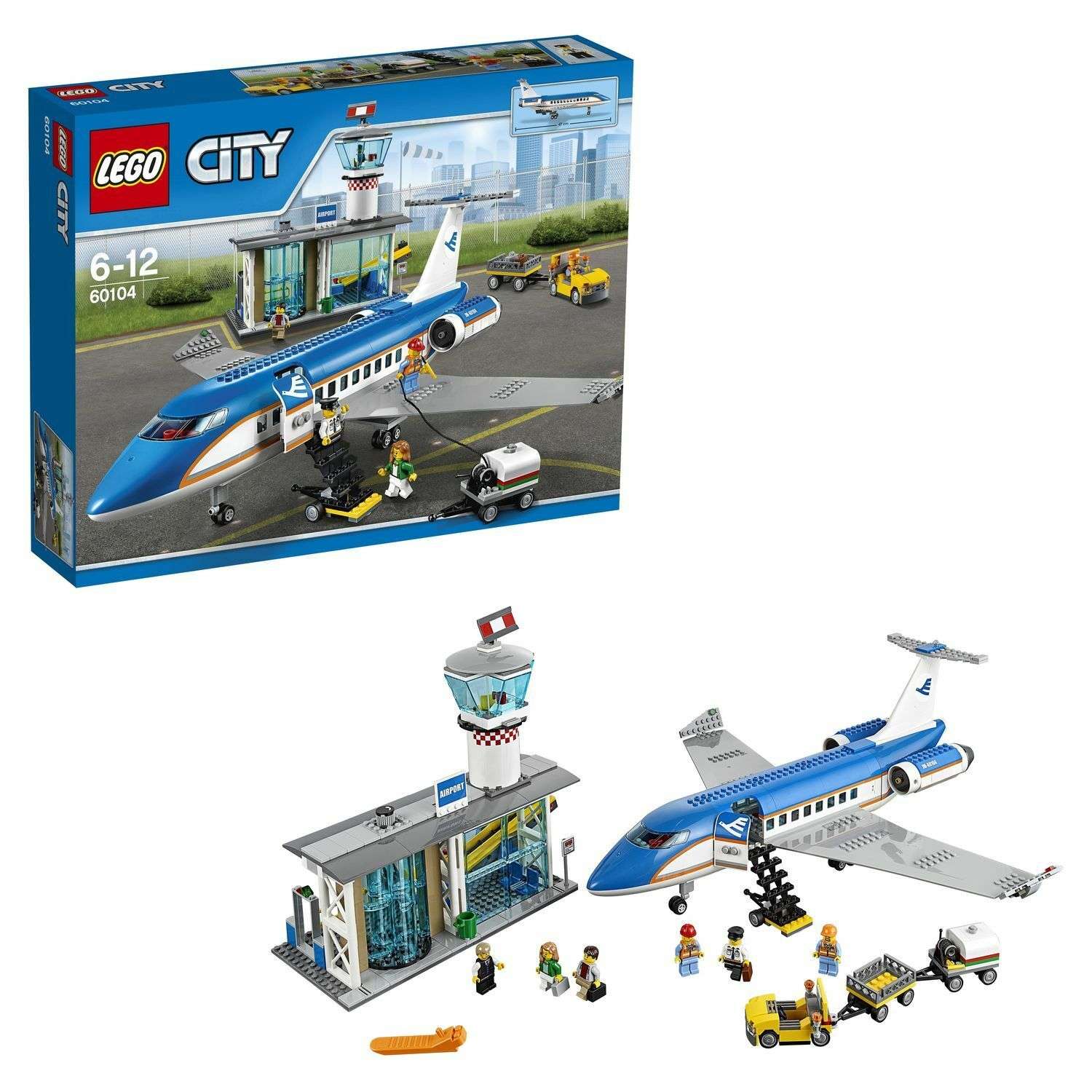 Конструктор LEGO City Airport Пассажирский терминал аэропорта (60104) - фото 1