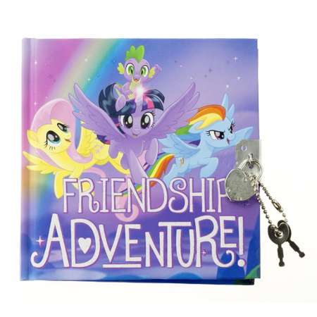 Записная книжка Kinderline My Little Pony с замком-сердечко 80л MPFS-UA1-A-4805-W