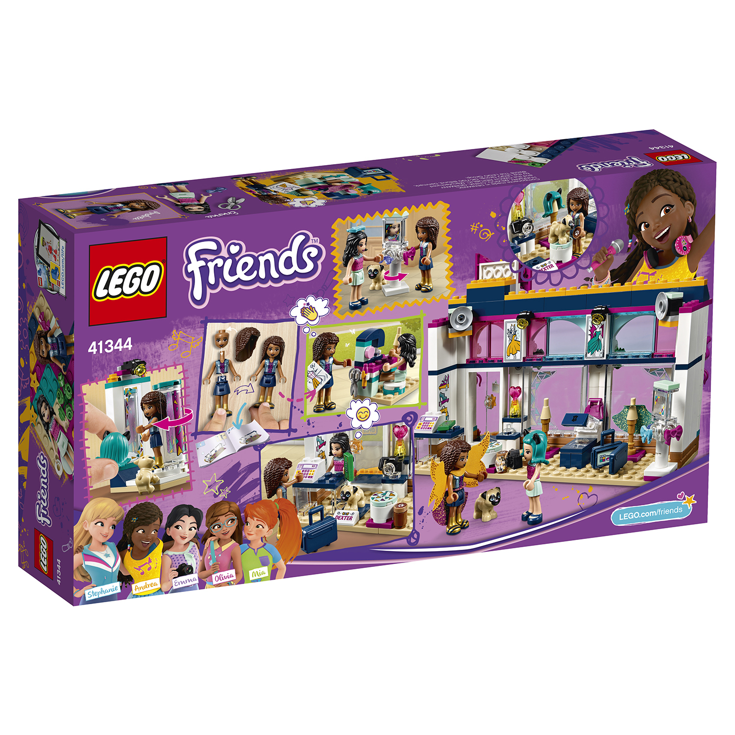 Конструктор LEGO Friends Магазин аксессуаров Андреа 41344 - фото 3