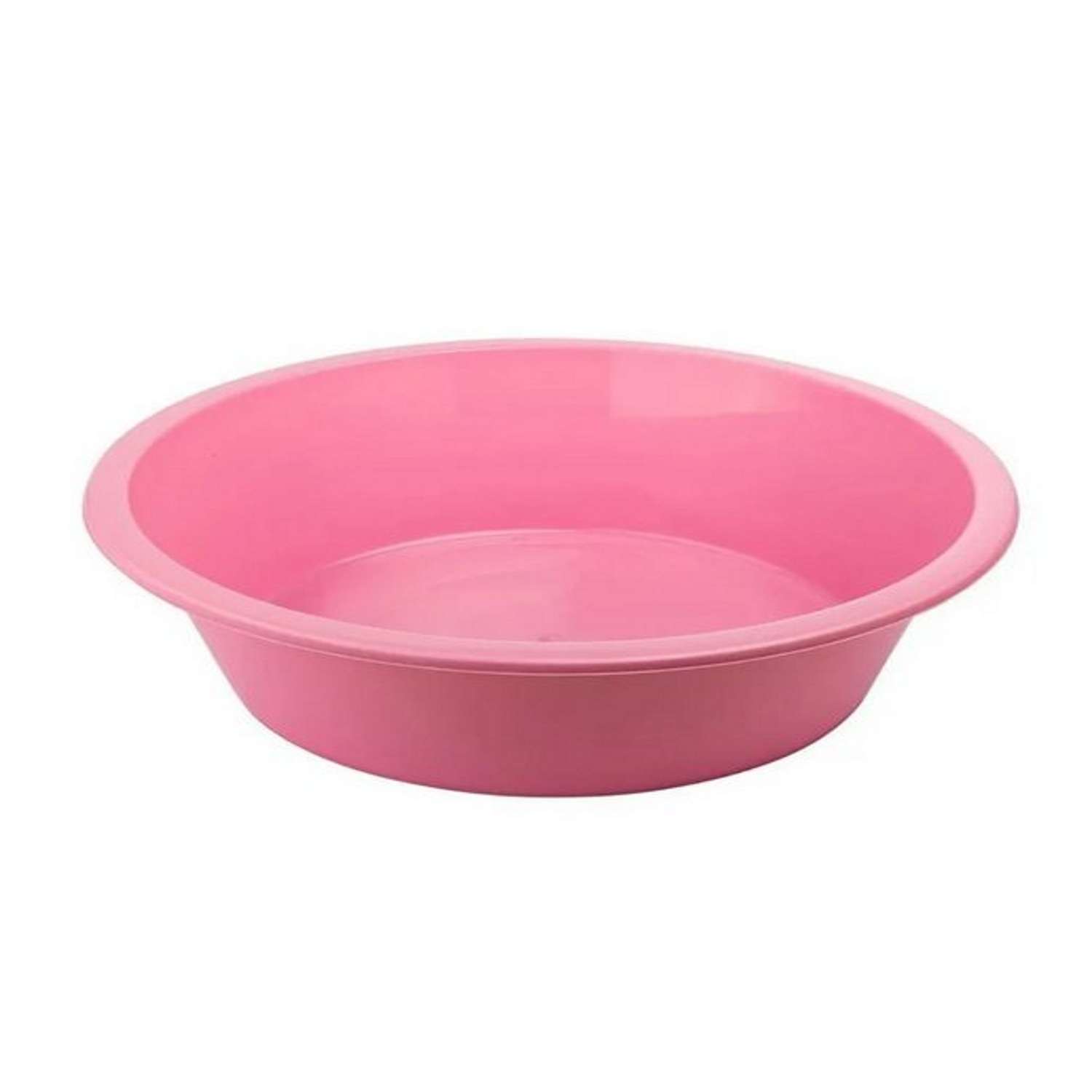 Таз elfplast круглый 5 литров розовый хозяйственный - фото 3