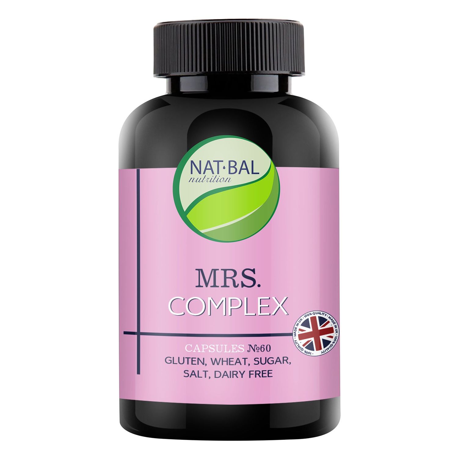 Биологически активная добавка Nat Bal nutrition Mrs Complex 60капсул - фото 1