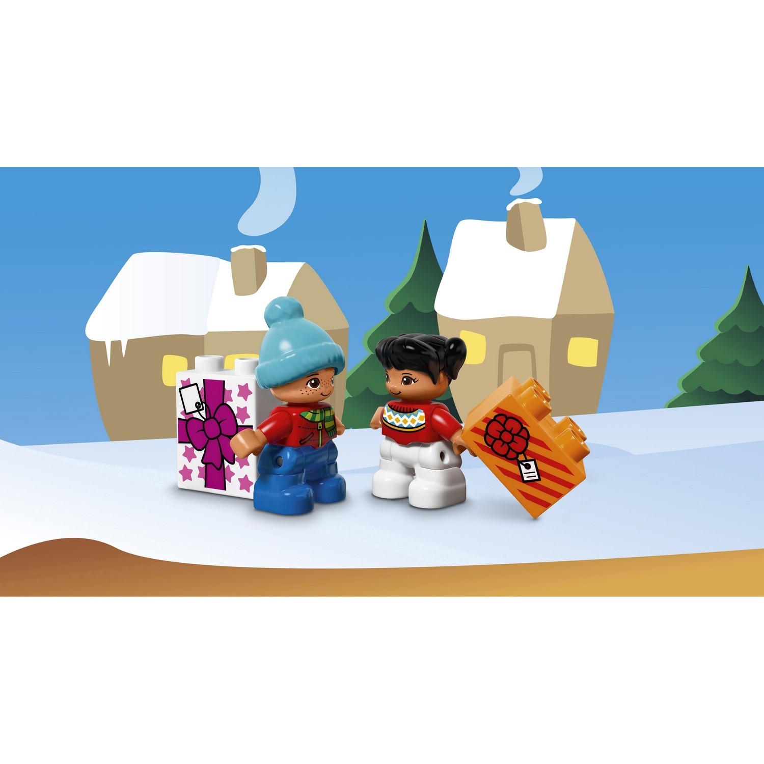 Конструктор LEGO DUPLO Новый год блочный - фото 8