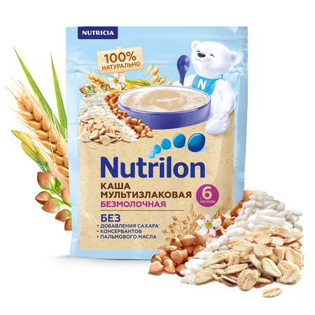 Каша безмолочная Nutrilon мультизлаковая 180г с 6месяцев