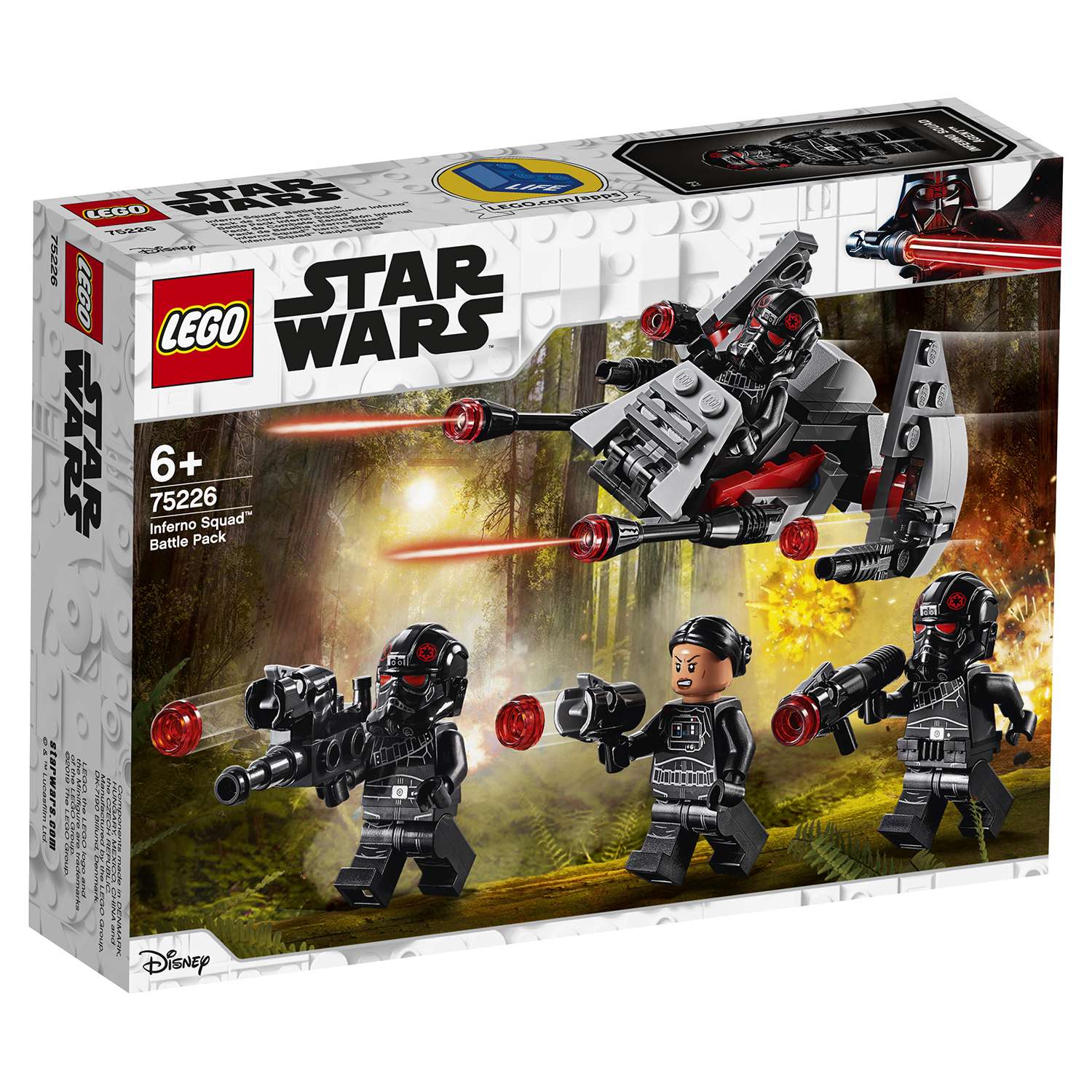 Конструктор LEGO Star Wars Боевой набор отряда Инферно 75226 - фото 2