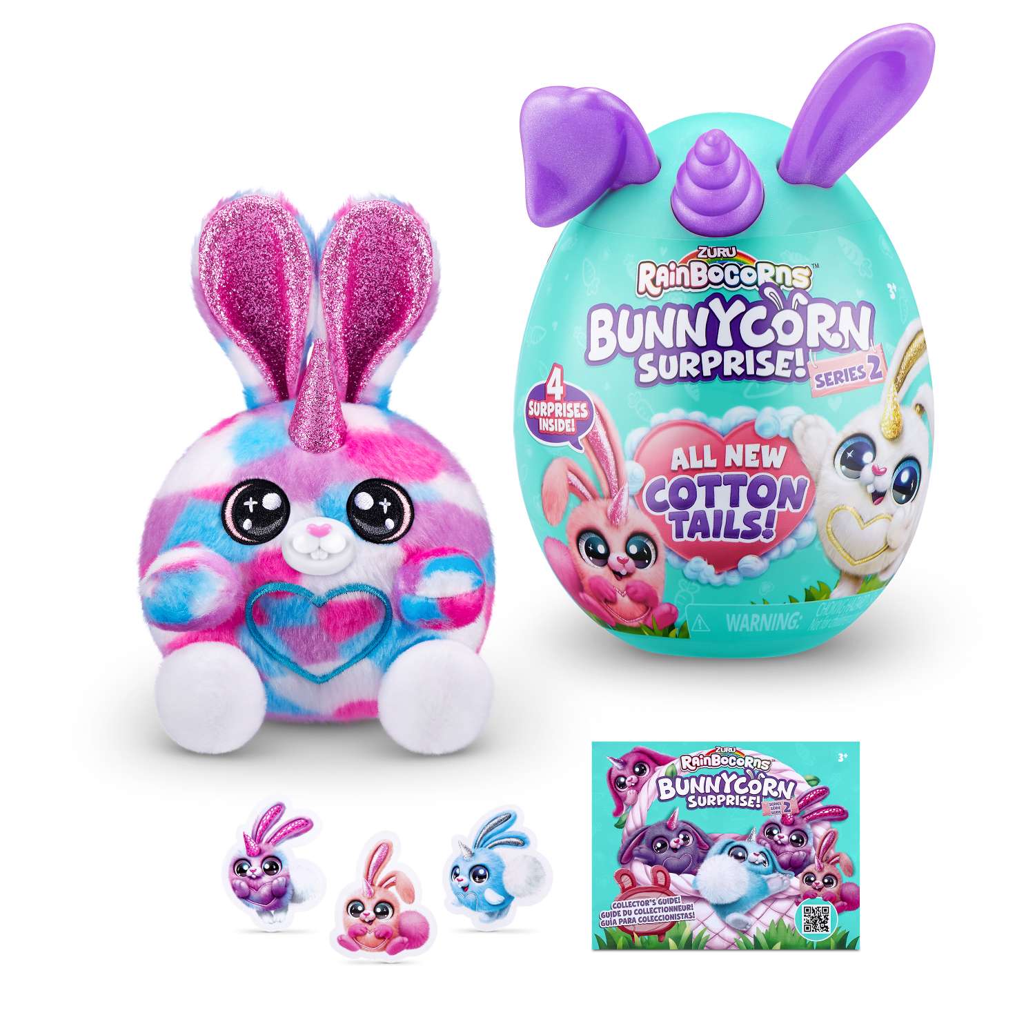 Игрушка Rainbocorns Bunnycorn Яйцо в непрозрачной упаковке (Сюрприз) 9280SQ3 - фото 6