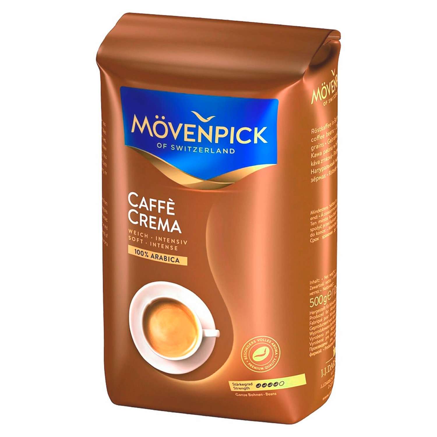 Кофе в зернах Movenpick Caffе Crema 500г - фото 2