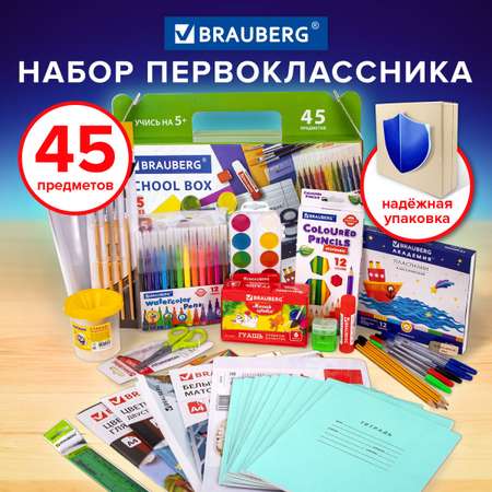 Набор школьника Brauberg 45 предм.