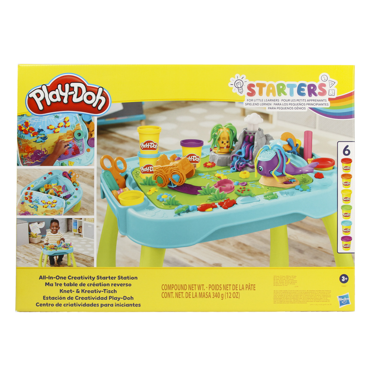 Набор игровой Play-Doh Стол для лепки 2в1 F69275L0 - фото 1