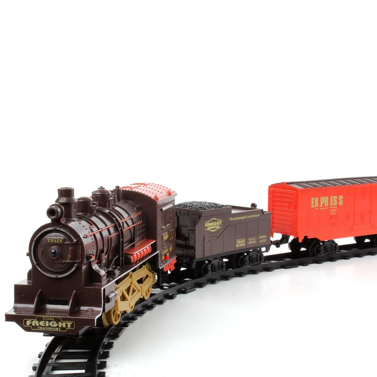 Игровой набор Veld Co Железная дорога с поездом на батарейках 86986 - фото 5