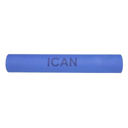Коврик для йоги и фитнеса ICAN 173x61x0.4 см IFM-301