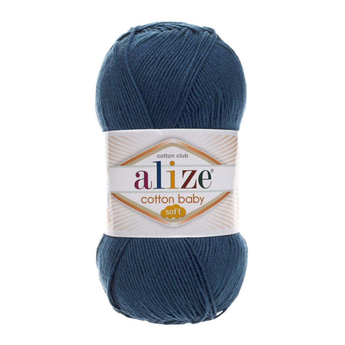 Пряжа для вязания Alize cotton baby soft 100 гр 270 м мягкая плюшевая xлопок aкрил 125 петрольный 5 мотков - фото 7