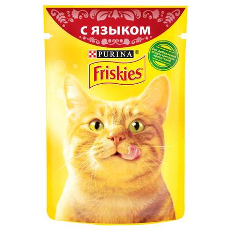 Корм для кошек Friskies язык 85г