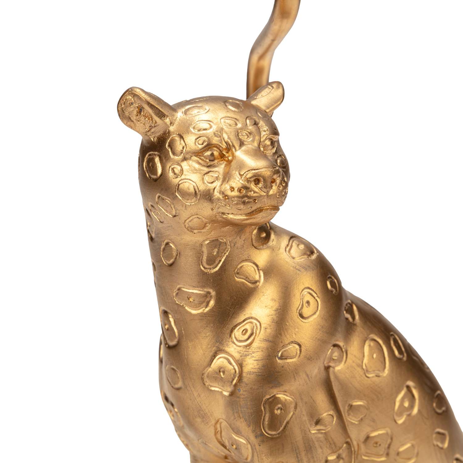 Светильник декоративный REXANT Леопард 40 Вт E27 настольный золотой с черным абажуром - фото 3
