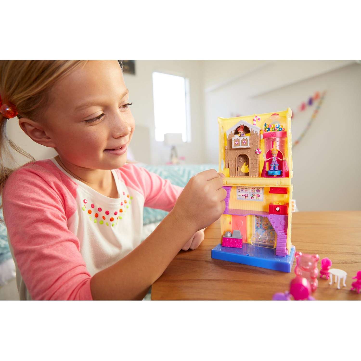 Набор игровой POLLY POCKET Полливиль Станция GKL57 GGC29 - фото 9