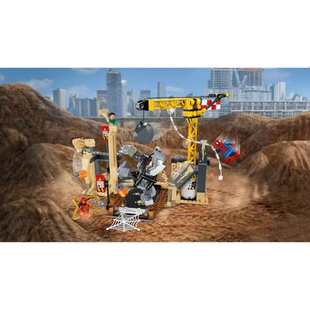 Конструктор LEGO Super Heroes Носорог и Песочный человек против Супергероев (76037)