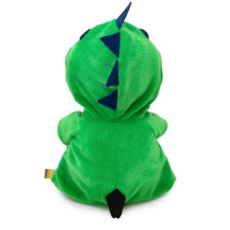 Мягкая игрушка BUDI BASA Ваксон BABY в комбинезоне Динозаврик 19 см VB-041