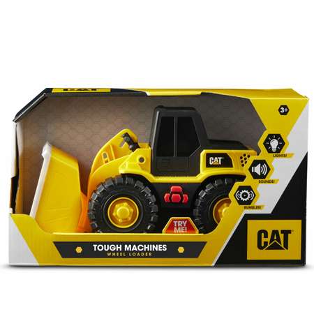 Машина CAT погрузчик Tough Machines 25 см