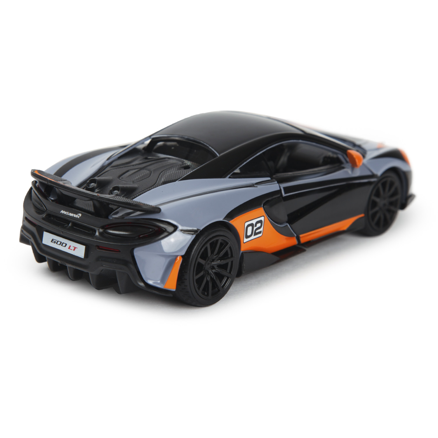 Автомобиль Mobicaro McLaren 600LT 1:32 без механизмов черный 664994(F) - фото 3