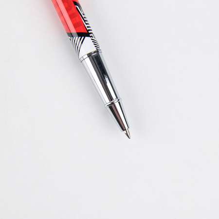 Ручка металлическая Mr. PRESIDENT PUTIN TEAM с колпачком «Russia» . Фурнитура серебро.1.0 мм