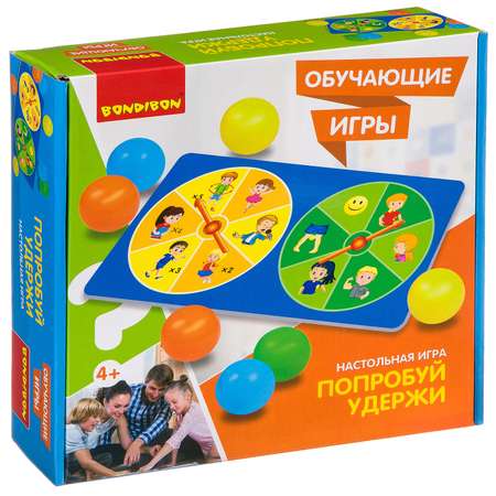 Игра обучающая Bondibon Попробуй удержи ВВ3439