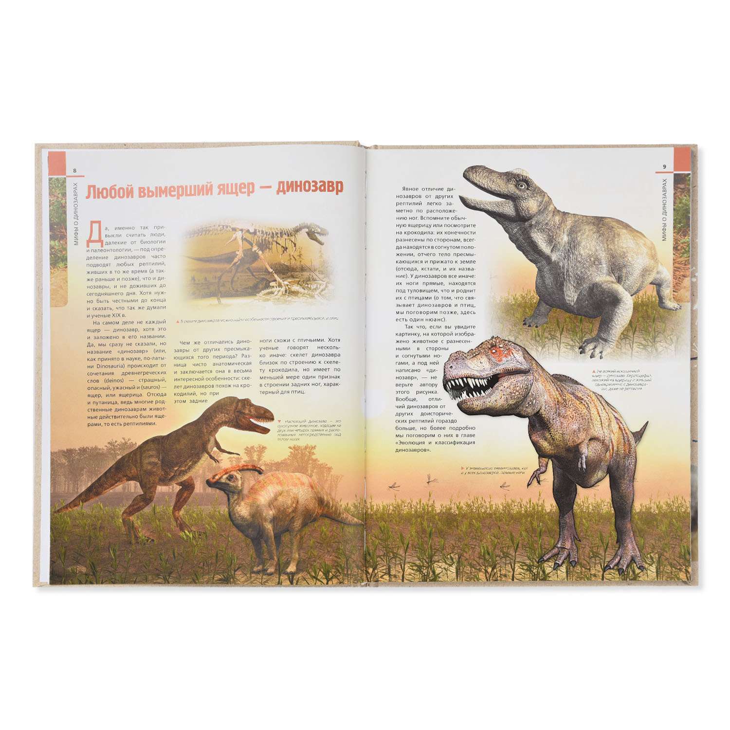Книга Эксмо Динозавры иллюстрированный путеводитель (новое оформление) - фото 2
