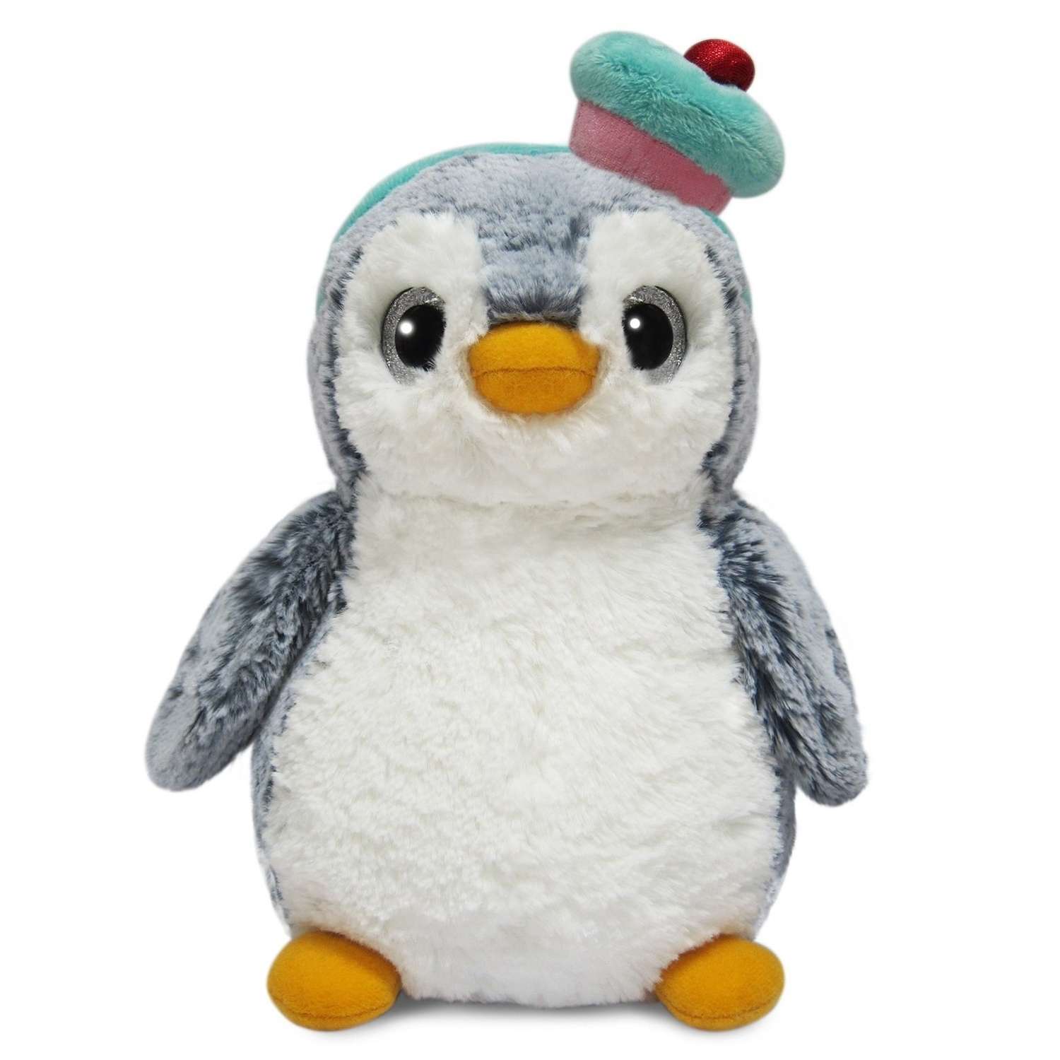 Игрушка мягкая Aurora Пингвин с маффином Мятный 161476P - фото 2