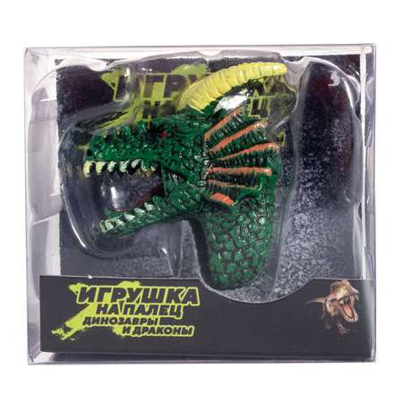 Игрушка на палец KiddiePlay Динозавры и драконы в ассортименте 8915