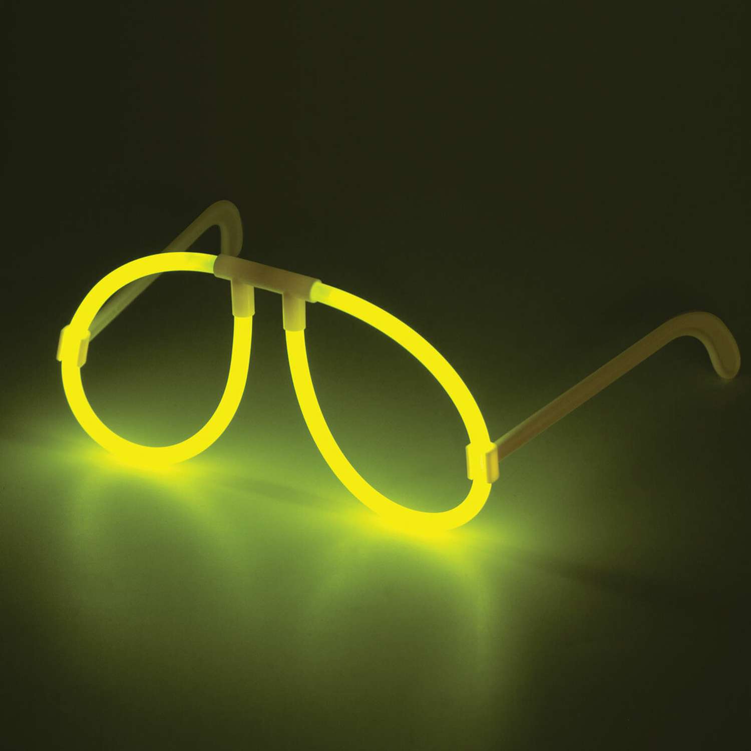 Светящиеся очки Юнландия неоновые жёлтые 662092 - фото 4