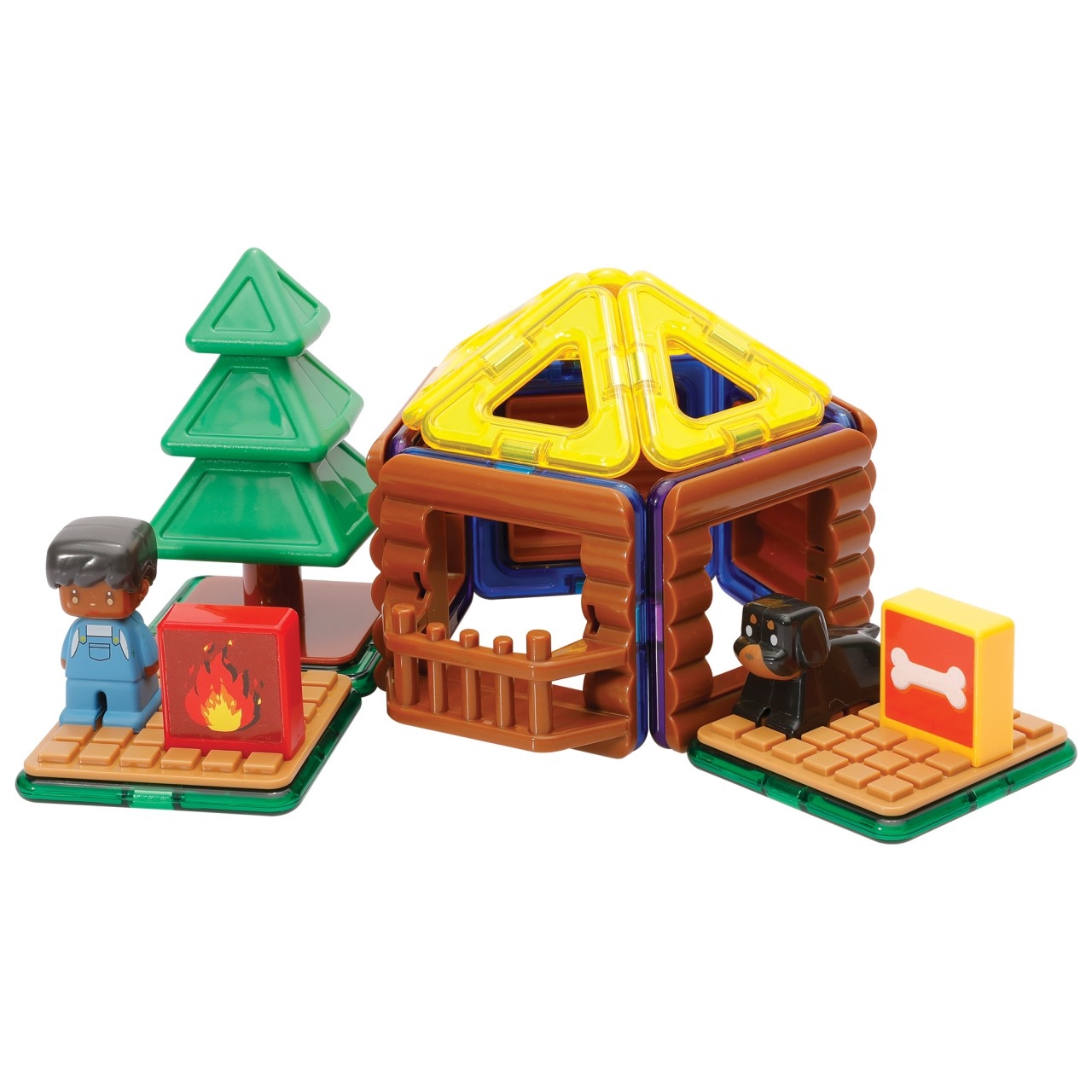 Магнитный конструктор MAGFORMERS Camping Adventure Set 40 деталей - фото 14